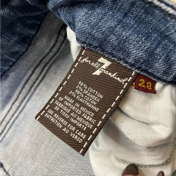 7 For All Mankind Jeans “A Pocket” Women’s Size 28 - Picture 3 of 6